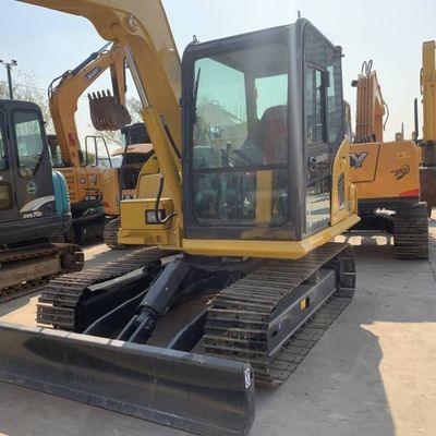 ماشین حفاری صنعتی هیدرولیک استفاده شده کماتسو 70 6500 کیلو وزن سنگین