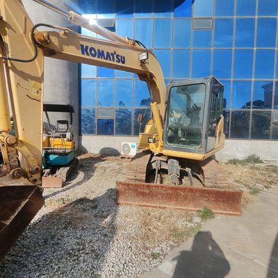 ماشین حفاری صنعتی هیدرولیک استفاده شده کماتسو 70 6500 کیلو وزن سنگین