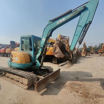کوبوتا 161 استفاده شده مینی حفاری حفاری 32.7kW زمین قدیمی جابجایی تجهیزات