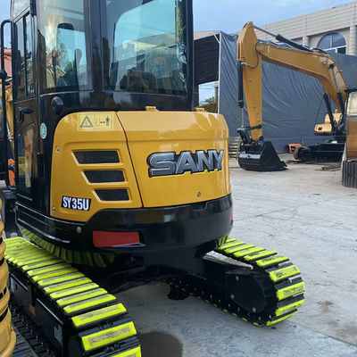 ماشین حفاری هیدرولیک استفاده شده SANY 35U ماشین آلات حرکت زمین 3780 kg