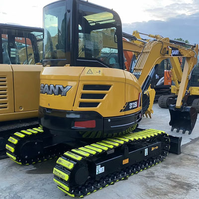 ماشین حفاری هیدرولیک استفاده شده SANY 35U ماشین آلات حرکت زمین 3780 kg