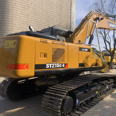 زیرساخت ها ساخت و ساز نوع خزنده حفاری استفاده شده Sany 215 کار سنگین 21900 kg