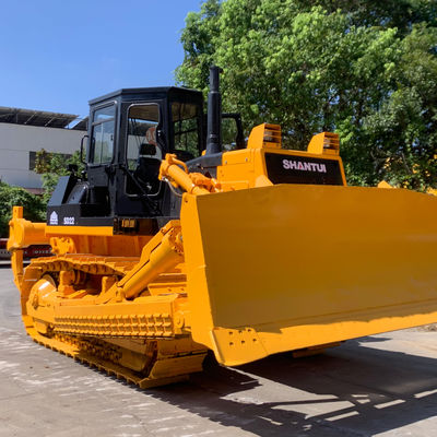 SHANTUI SD22 استفاده شده هیدرولیک کرولر بلدوزر 23400kg برای ساخت و ساز