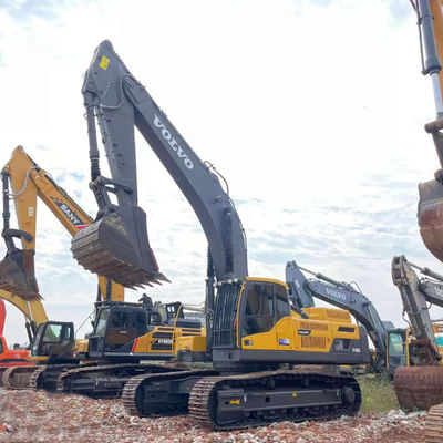 تجهیزات حفاری هیدرولیک استفاده شده VOLVO EC480 مصرف سوخت برای تخریب