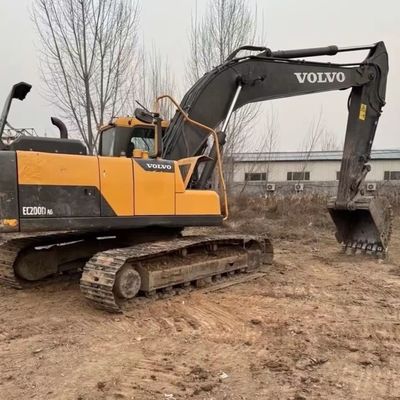 66kW هیدرولیک استفاده شده حفاری حفاری VOLVO 200D تجهیزات ساختمانی