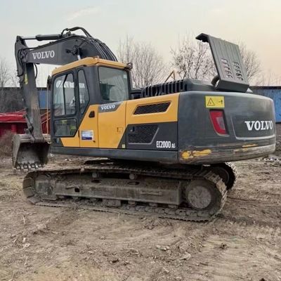 66kW هیدرولیک استفاده شده حفاری حفاری VOLVO 200D تجهیزات ساختمانی