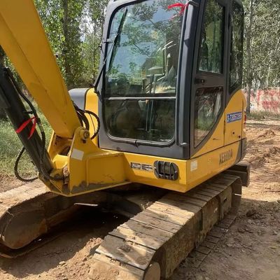 زرد استفاده شده XCMG Excavator Digger Xcmg 60DA ماشین حفاری کوچک