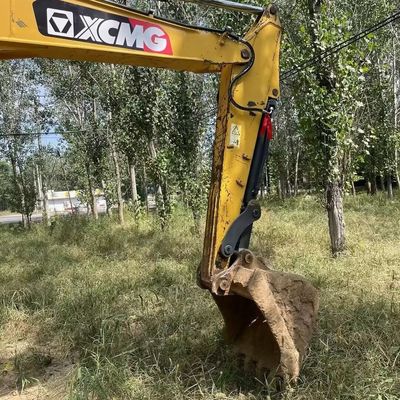 زرد استفاده شده XCMG Excavator Digger Xcmg 60DA ماشین حفاری کوچک