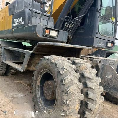 کار سنگین 93kW استفاده شده چرخ حفاری حفاری XCMG150 خزنده حفاری