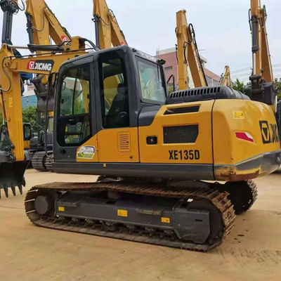 حفاری استفاده شده قدرتمند XCMG XE135 حفاری هیدرولیک دست دوم