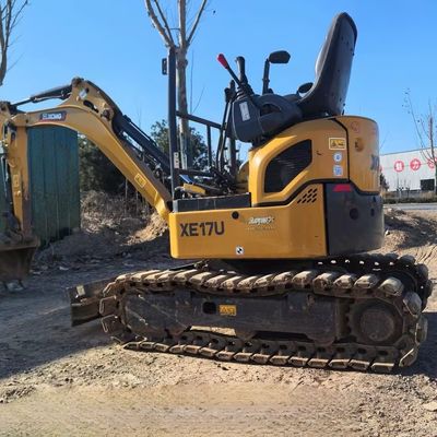 XCMG XE17U هیدرولیک مینی حفاری دست دوم برای ساخت معدن
