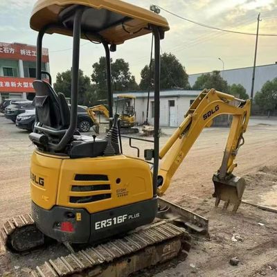 استفاده شده ماشین آلات ساختمانی مینی حفاری حفاری SDLG 16 85kW برای کار معدن