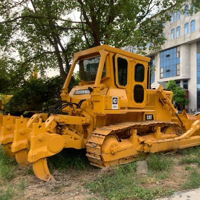 موتور دیزل استفاده شده بلدوزر Caterpillar CAT D7G Dozer 150kW طراحی ارگونومیک