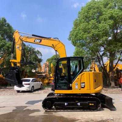 نوع کاوشگر استفاده شده CAT307.5 Excavator Caterpillar قدیمی با سطل Backhoe