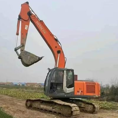 سوخت کارآمد استفاده شده حفاری حفاری HITACHI Zax120 دست دوم ماشین ساختمانی