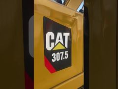 نوع کاوشگر استفاده شده CAT307.5 Excavator Caterpillar قدیمی با سطل Backhoe